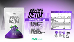 BIOHACKING DETOX para 6 semanas (Envío gratis)