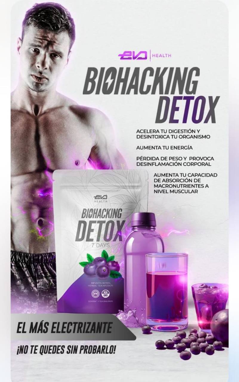 BIOHACKING DETOX para 6 semanas (Envío gratis)