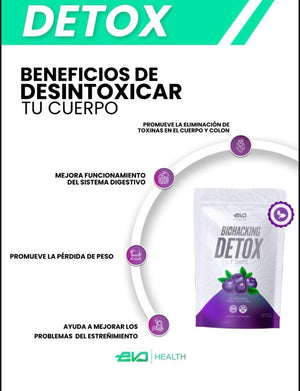 BIOHACKING DETOX para 6 semanas (Envío gratis)